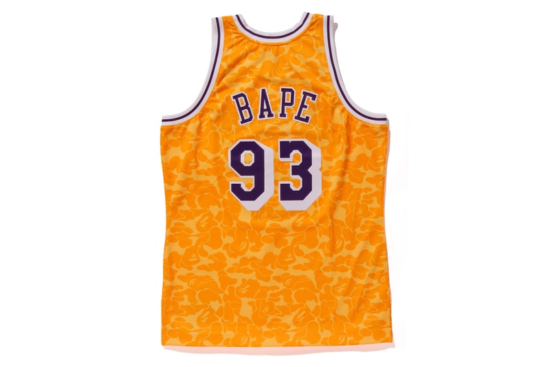 BAPE Releases NBA Collection With Mitchell & Ness and Spalding | Hypebeast