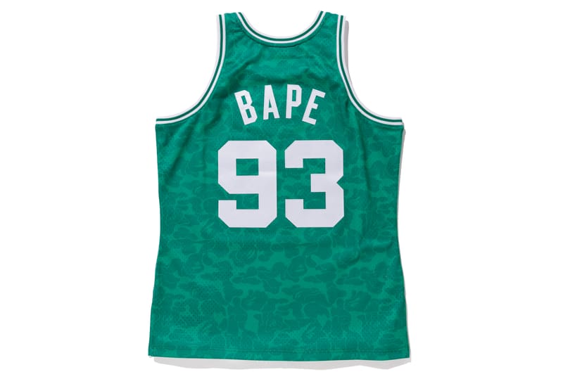 BAPE Releases NBA Collection With Mitchell & Ness and Spalding