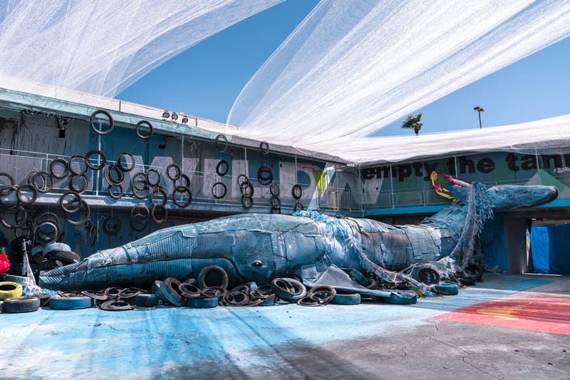 Bordalo II 'Wild Wild Waste' Installation | Hypebeast