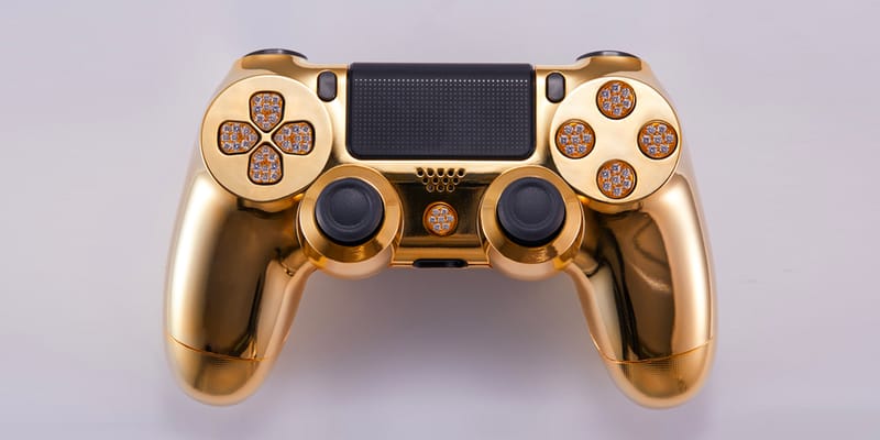 PS4 DUALSHOCK4 ゴールド Sony PS4 Dualshock4 Wireless Controller Gold - US