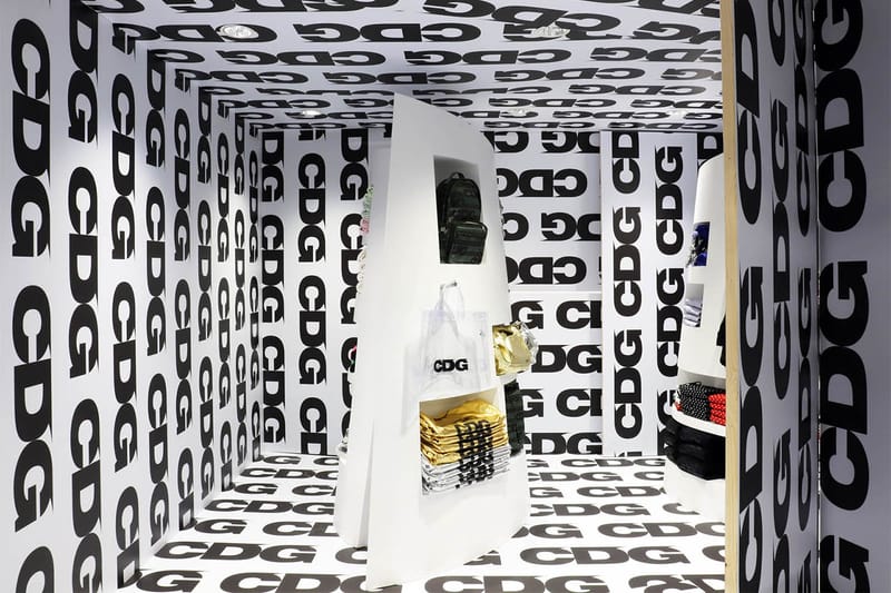 Comme des garcons outlet singapore pop up store