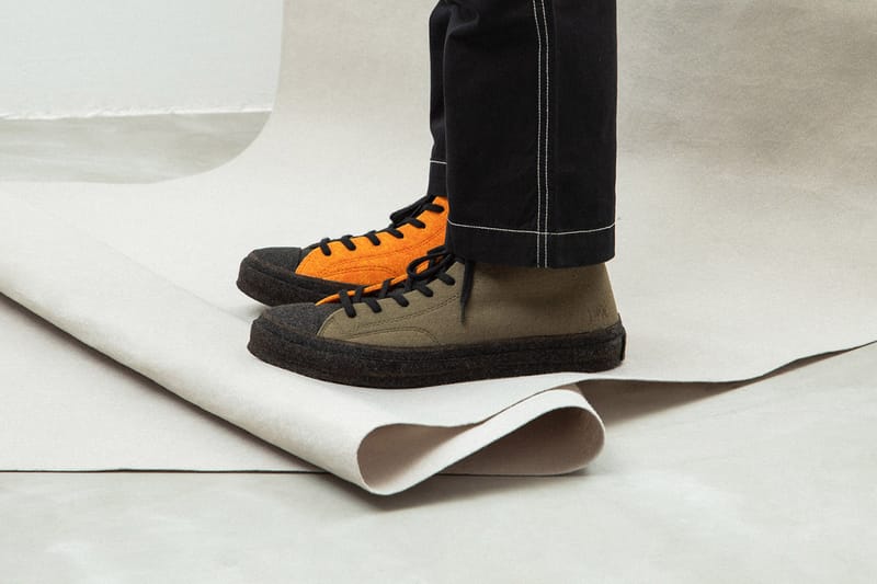 Converse x jw anderson felt chuck 2025 taylor 70's hi