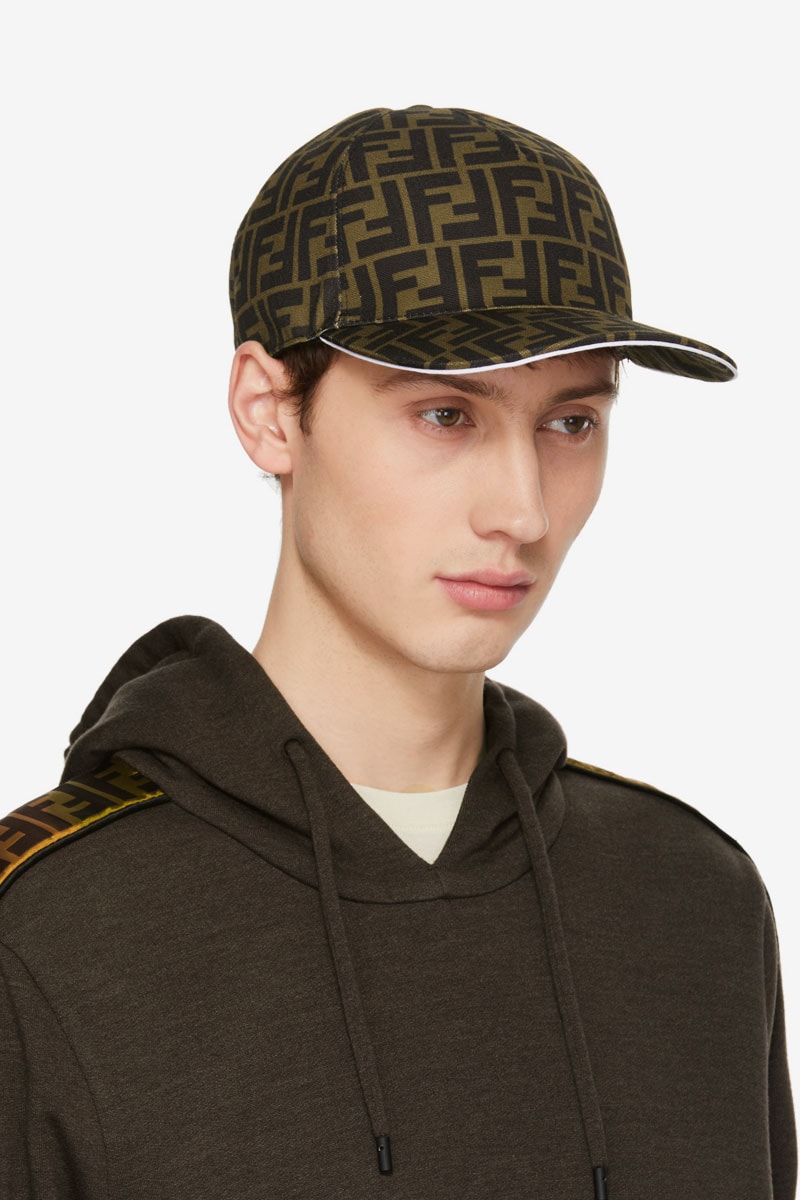 black fendi cap