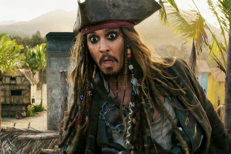 Was johnny depp removed discount from pirates of the caribbean