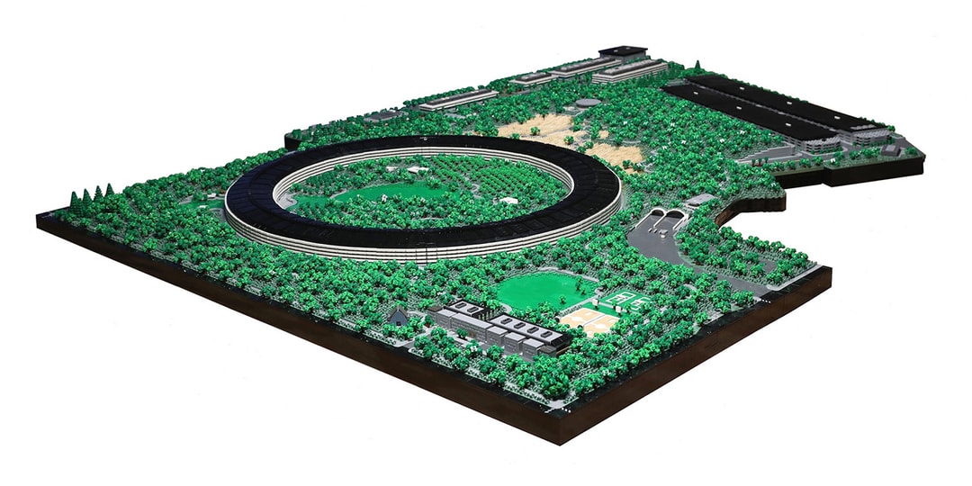 Модель LEGO Apple Park длиной 19 футов поразительно точна