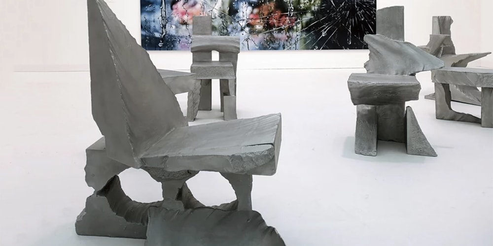 Max Lamb представляет «серию мебели с термическим напылением алюминия»