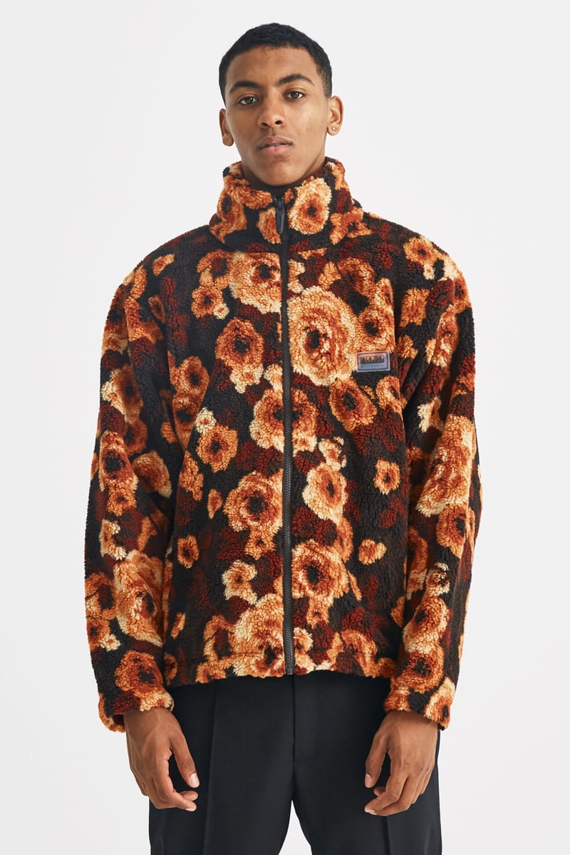 NAPA by MartineRose floral fleece Jacket-connectedremag.com