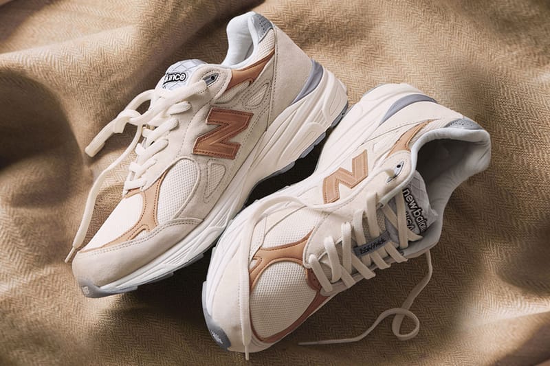 New balance 990v3 pale hot sale ale