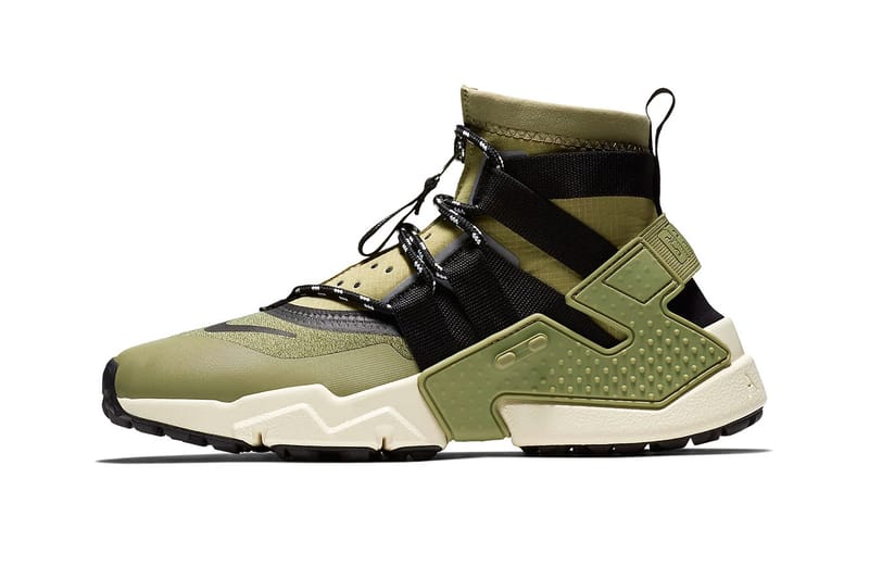 Nike huarache outlet olive green