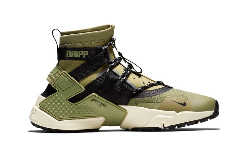 Nike air huarache deals gripp olive