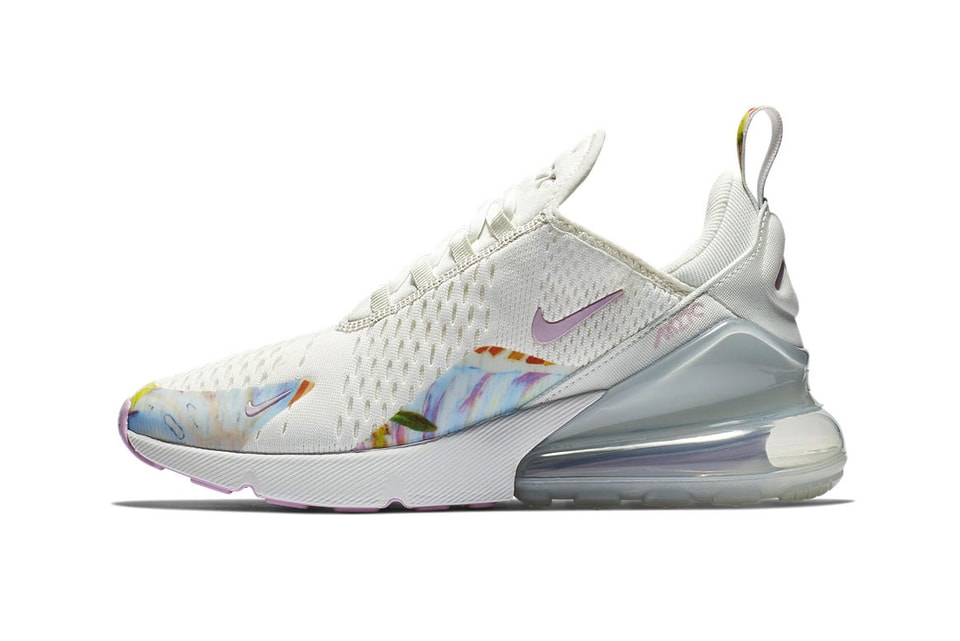 air 270 blanche et rose