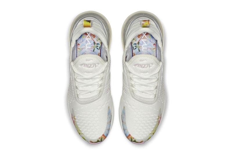 air max 270 white floral