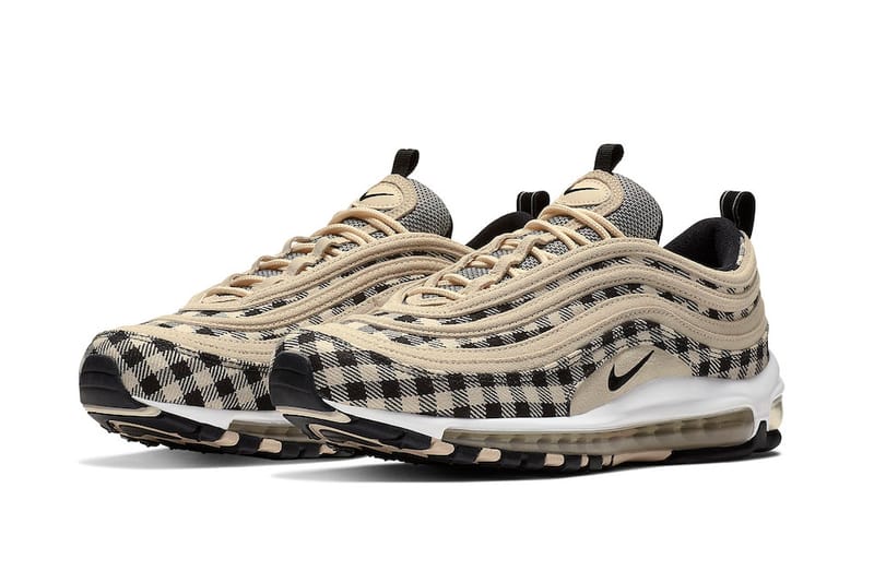 Women's nike air max 97 se tartan casual hot sale shoes