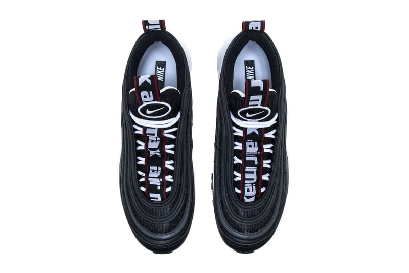 Nike air max top 97 black/white/varsity red premium