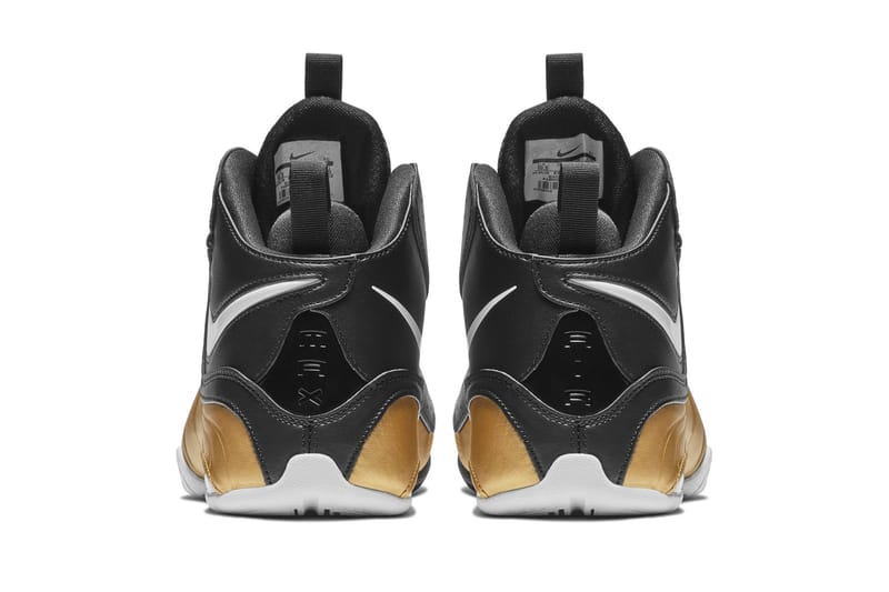 Air max 9 gold on sale black