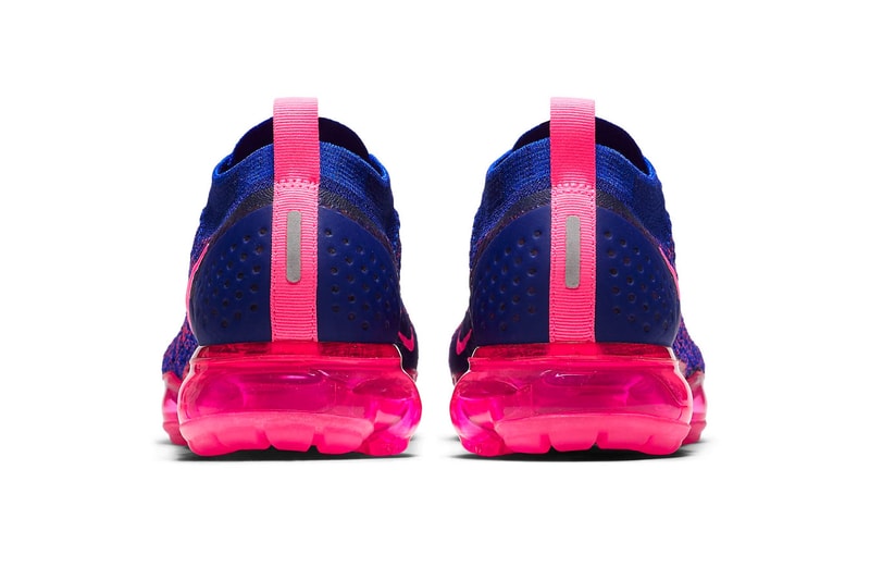 blue and pink vapormax flyknit