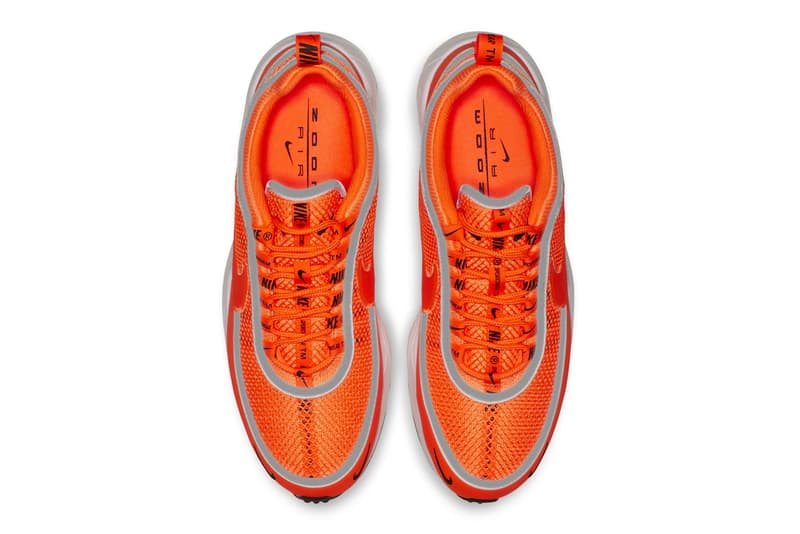 nike air zoom spiridon orange