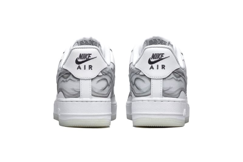 nike air force 1 skeleton glow in the dark