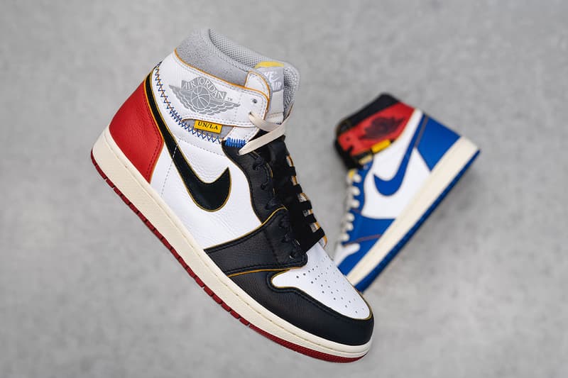 Union x Jordan Air Jordan 1 & Clothes Closer Look Hypebeast
