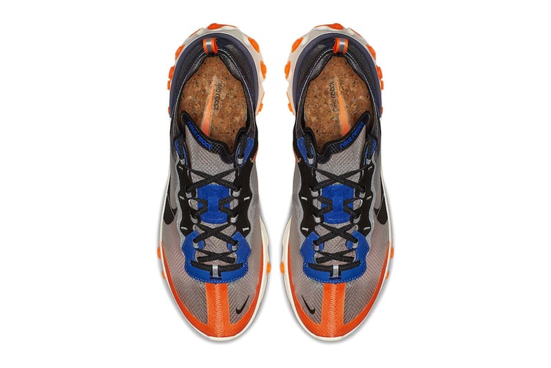 Nike react 87 on sale orange