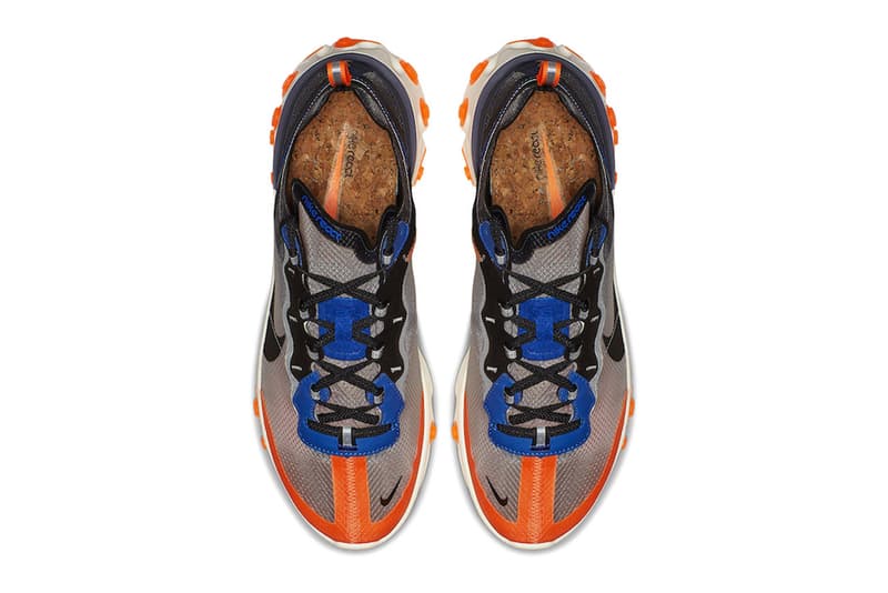 nike react element 87 blue orange