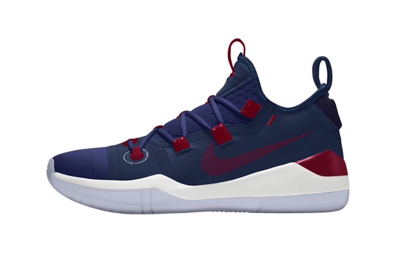 Kobe ad red outlet and blue