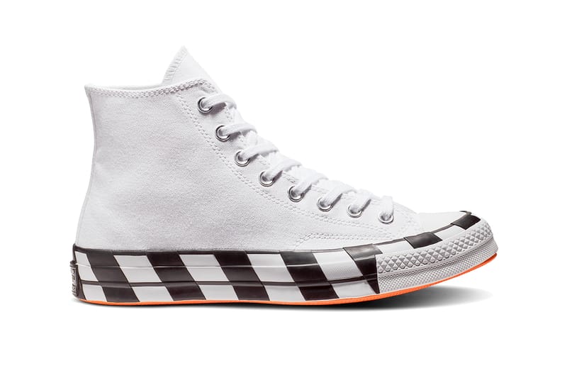 Converse x shop off white shoes