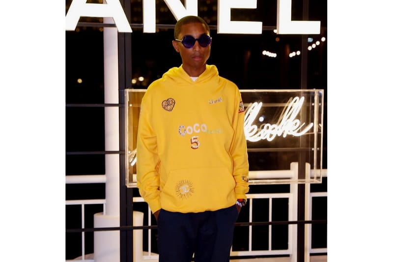 Yellow best sale chanel sweatshirt