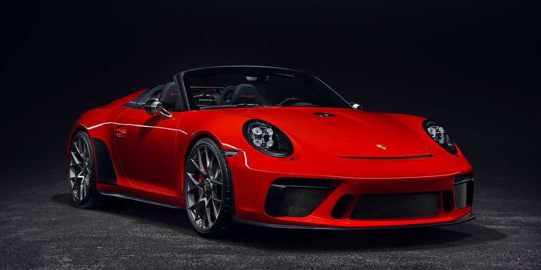 Porsche 911 Speedster 2019 года будет выпущен крайне ограниченным тиражом