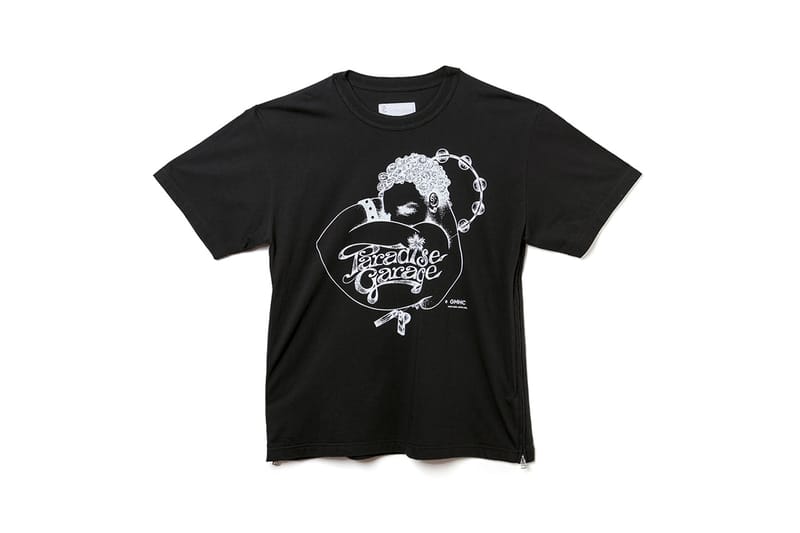 中古 SACAI サカイ PARADISE GARAGE Tシャツ サイズ2 Sacai Rejoins Paradise Garage for HYPEFEST Drop | Hypebeast