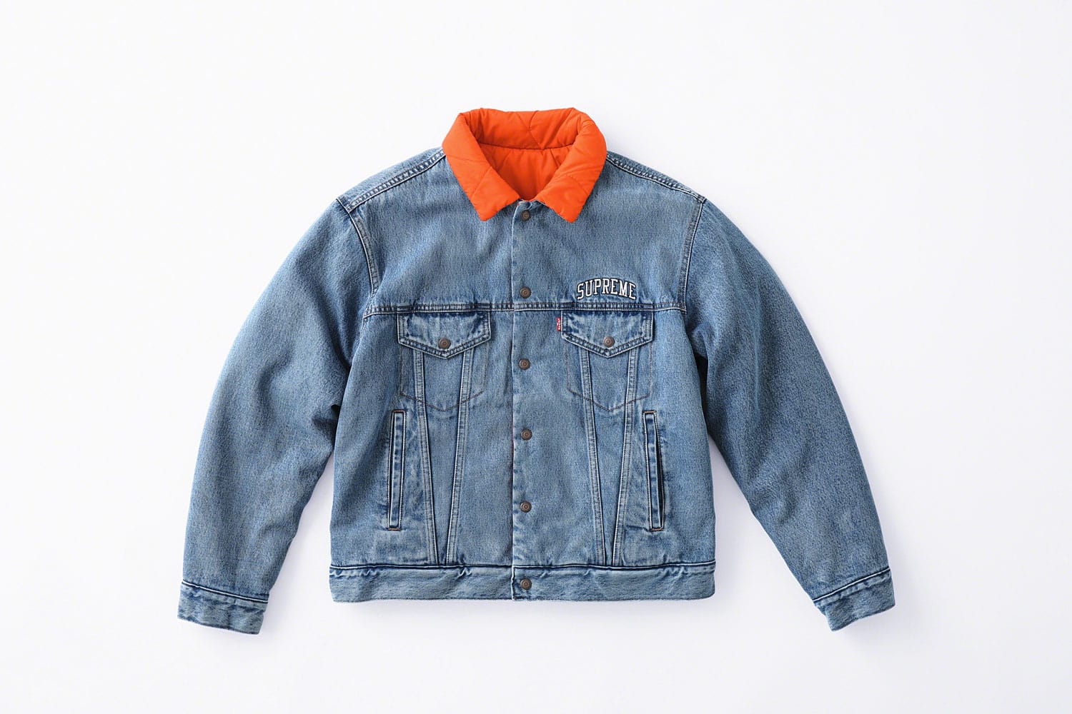Supreme X Levi's Denim Jacket on Sale, UP TO 70% OFF | www 