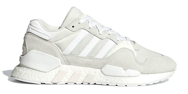 adidas ZX 930 EQT BOOST White & Grey Colorway | Hypebeast