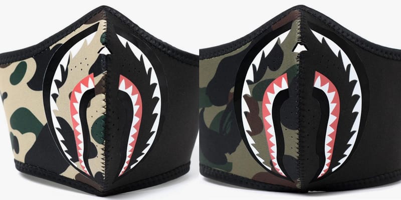 Big mouth shark discount ape bape camo