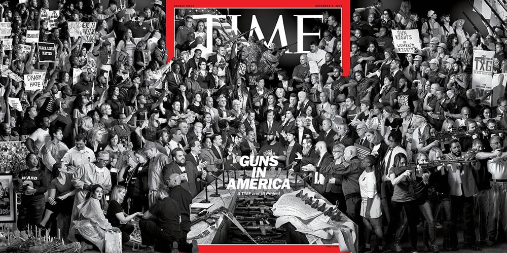 За кулисами фотосессии для обложки журнала «TIME» «Guns In America»