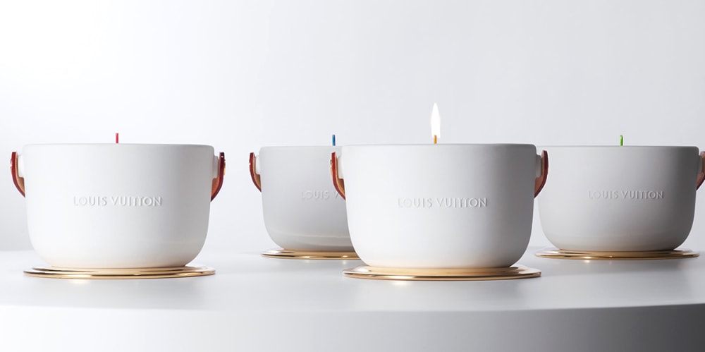 Louis Vuitton представляет новые керамические свечи от Марка Ньюсона