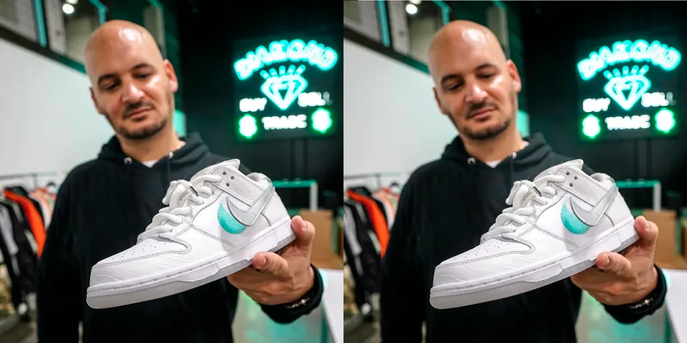 Nike sb store tiffany white