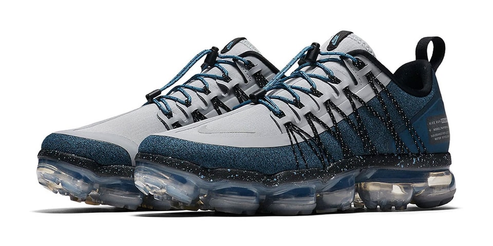 white and teal vapormax