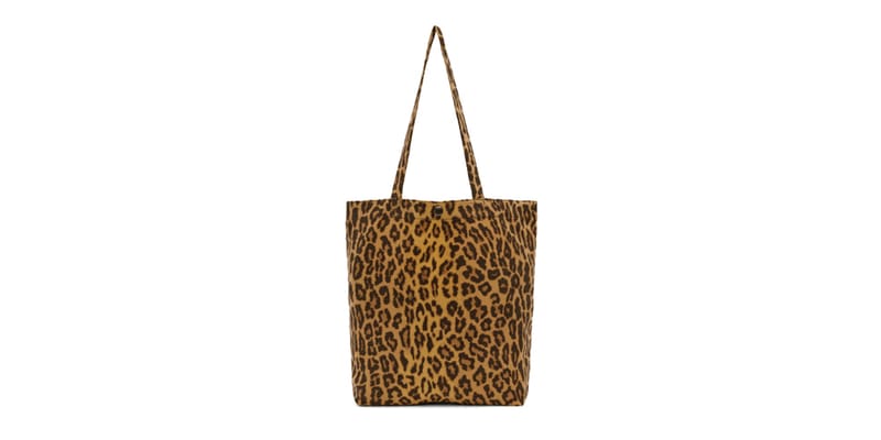 WACKO MARIA Unveils Leopard Print Tote Bag | Hypebeast