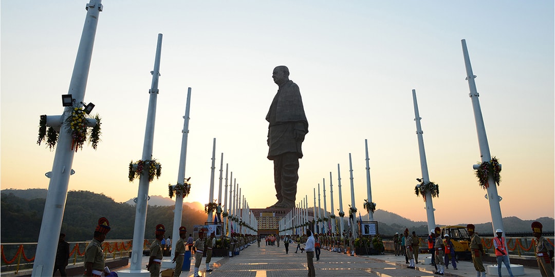 В Индии только что построили самую высокую статую в мире