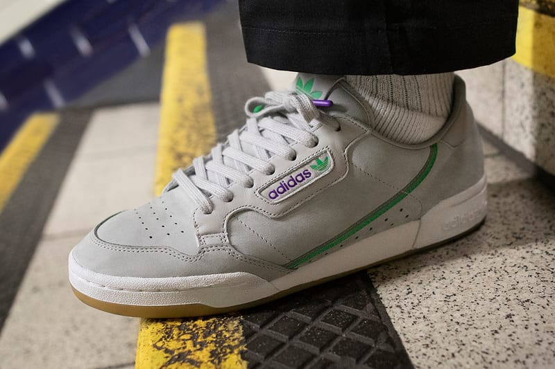 Adidas originals continental on sale 8 on feet