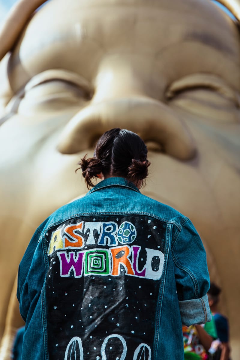 Astroworld on sale jean jacket