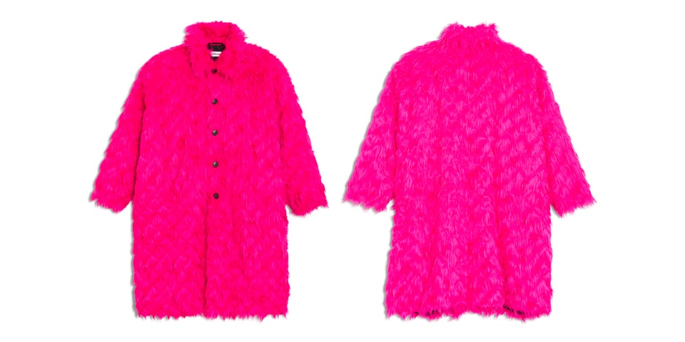 balenciaga bubble coat