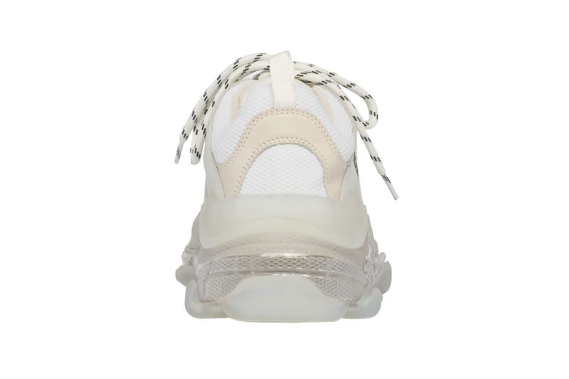 Balenciaga Triple S Clear Sole Sneakers Hypebeast