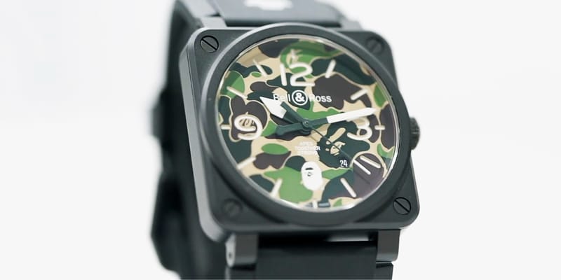 BAPE x Bell Ross Camo BR 03 92 Watch Hypebeast