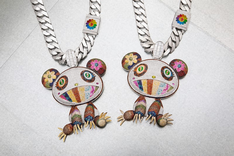 Ben Baller x Takashi Murakami J.Balvin Diamond Chain | Hypebeast