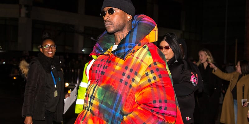 Burberry rainbow 2025 puffer jacket