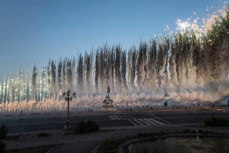 Cai Guo Qiang Launches Florence Fireworks Hypebeast