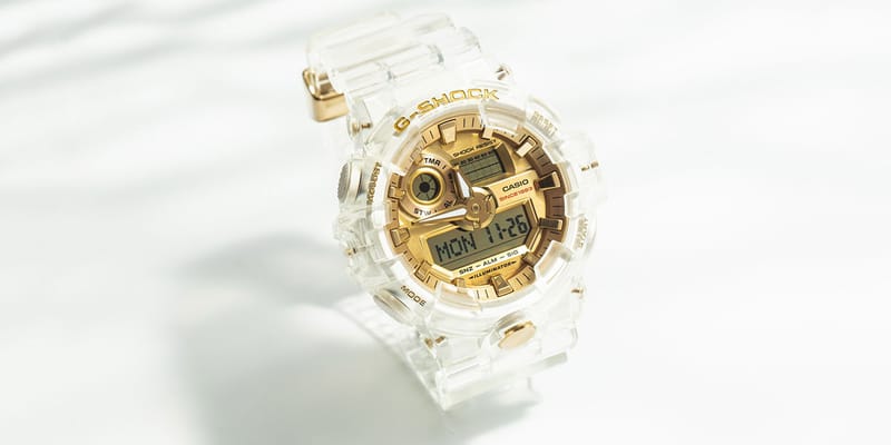 Casio G-Shock Watch 35th newest Anniversary Model Glacier Gold Ga-735E