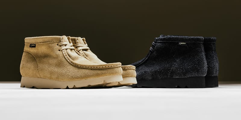 BEAMS Dresses Clarks' Wallabee Boots in GORE-TEX