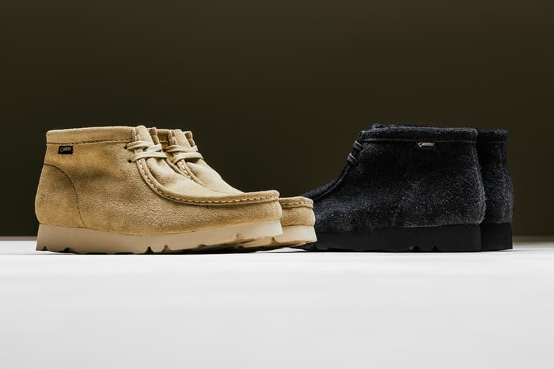 clarks x beams wallabee